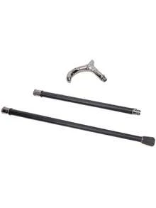 1pc Multi-Color Plum Blossom Pattern Metal Walking Cane, Two-Piece Detachable, Bohemian Casual Gentleman's Cane, Suitable For Halloween, Christmas Cosplay, Dance Performance, Elegant High-End British Gentleman's Cane, Suitable For Daily Use And As A Great Gift, Suitable For School Use - Multicolor - View 12