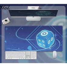 Genshin Pattern Game Mouse Pad Extra Large Mandrill Ganyu Walnut Two-Dimensional Computer Keyboard E-Sports Desk Mat - 23 - 查看 10