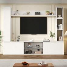 Television Stands & Entertainment Centers - White - View 1