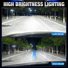 S&D H4 LED 车灯灯泡 6000K 100W H4LED 前大灯 CANBUS 大灯 60000LM 汽车灯 即插即用 - A - 查看 9