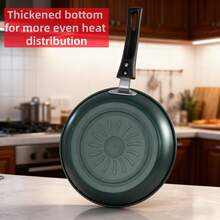 [Chảo chống dính] Chảo đáy phẳng chống dính phủ kim cương tinh thể, dày dặn, ít khói, thích hợp cho bếp ga và bếp từ. - Xem 7