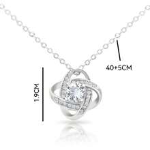 1件时尚奢华设计项链，迷人永恒锁骨链饰品，女士礼物 - 一條項鍊 - 查看 4