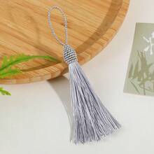 10pcs 13cm Polyester Silk Tassel Mixed Color Bookmarks, Curtain Sewing DIY Handicraft Decorative Hanging Ornaments - Tassels - View 28