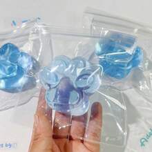 5英寸蓝色可爱猫爪挤压玩具，大号减压玩具，感官玩具，成人生日派对礼物，缓解焦虑玩具 - 彩色 - 查看 8