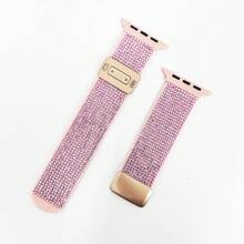 Nylon Soft Magnetic Shiny Sport Band Compatible With Apple Watch Series 11 10 SE 9 8 7 6 5 4, 45mm 46mm 42mm 44mm 49mm - 46mm-44mm-45mm-49mm-(42mm Series 3 2 1) - View 8