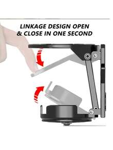 1pc Universal Bicycle Water Bottle Holder, Electric Bike/Cycling Handlebar Drink Cup Rack, Delivery Use Beverage Holder - Black - View 3