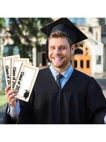 1/2个 2026届毕业礼物零钱收纳盒，木质卡包，现金信封钱包，DIY现金整理器，毕业/生日礼物（2026届） - 多款 - 查看 11