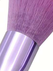 2 Pieces / 1-Piece Loose Powder Brush Set: Featuring A Stunning Aesthetic With Purple Gradient Crystal Handles That Offer A Comfortable, Premium Grip. The High-Quality Nylon Bristles Are Easy To Clean, Incredibly Soft To The Touch, And Gentle On The Skin-Never Prickly Or Prone To Shedding. - Multicolor - View 10