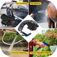 High Performance Deck Washdown Pump Kit 5.5 GPM 70 PSI Heavy Duty Marine Wash Pump For Boat Yacht Outdoor Deck Cleaning - Black - View 8