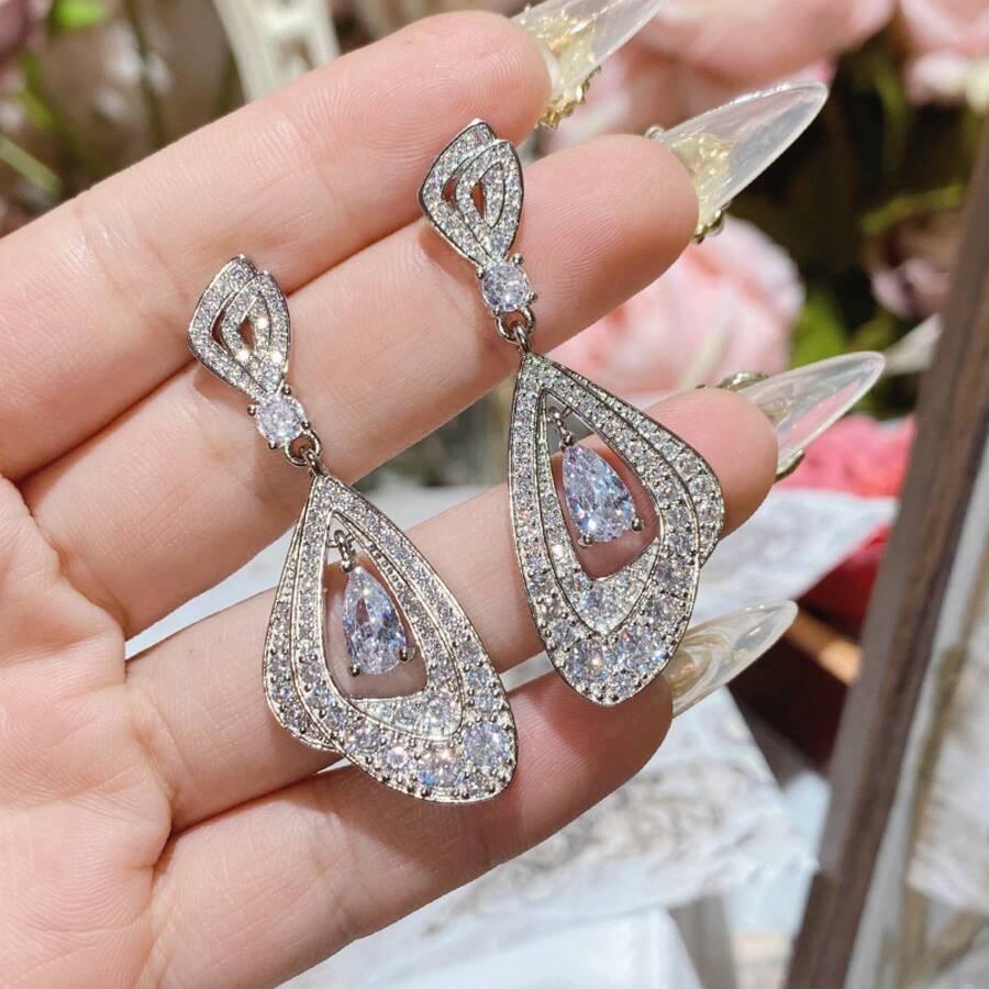 Women Jewelry Sets - Ring 0247: Dazzling Luxury Open Ring - View 1