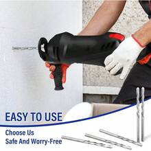 50Pcs 1/8 Inch Drywall Guide Point Cutting Bits Drywall Tools,Dry Wall Cutting Tools,For Use With Spiral Saw - Multicolor - View 4