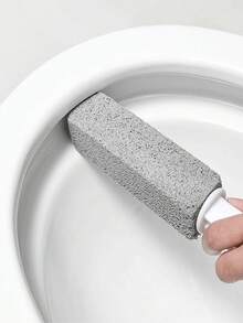 Bàn chải cọ bồn cầu bằng đá bọt cán dài đa năng, dụng cụ làm sạch bồn cầu mạnh mẽ giúp loại bỏ vết bẩn và nước tiểu. - A - Xem 6