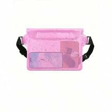 1pc Waterproof Waist Bag, Large Capacity Waterproof Phone Pouch, Summer Outdoor Sports Waterproof Bag, Triple Sealed Waterproof Waist Pack, Outdoor Sports Beach Phone Protective Case, Swimming Diving Protective Cover, Back To School Essential, Waterproof Bag, Beach Bag, Beach Accessories, Suitable For Boating, Swimming, Snorkeling, Kayaking, Beach, Water Park, Can Be Used As Phone Case And Wallet, Suitable For Vacation, Pool Activities - Multicolor - View 13