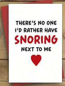 1pc Personalized Love Note Card With Envelope - Congratulations Engagement, Wedding, Valentine'S Day, Birthday, Anniversary - English Language, Fashion Theme Gift For Friends And Colleagues - Sets - View 1