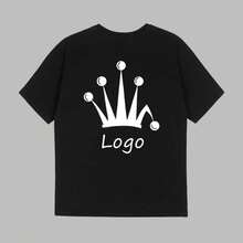 High-Quality T-Shirts, Hip-Hop Letter Print T-Shirts, Quality Designer Brand T-Shirts, Tops, Shirts, Streetwear - màu đen - Xem 1