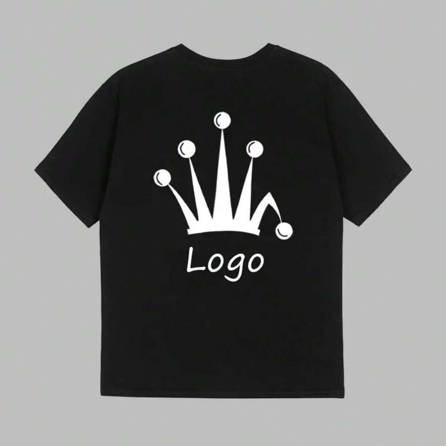 High-Quality T-Shirts, Hip-Hop Letter Print T-Shirts, Quality Designer Brand T-Shirts, Tops, Shirts, Streetwear - màu đen - Xem 1