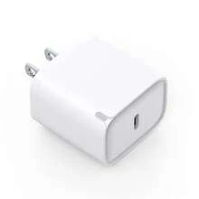 JcBlaon 1个/2个USB-C氮化镓充电器 - Type-C 20W快充,配3.3英尺Type-C数据线,旅行充电器带充电指示灯,兼容 15/16系列 - 白色 - 查看 12