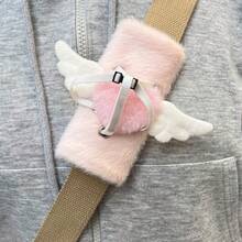 1 pieza Correa con alas de ángel, colgante lindo, accesorio desmontable para muñecas, adecuado para muñecas de 17 cm, decoración de mochila/bandolera/coche, regalo femenino - Multicolor - Ver 1