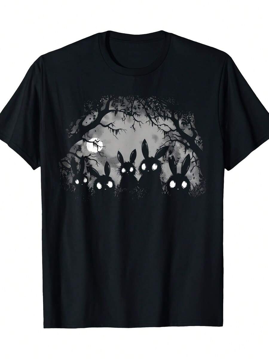 T-shirts pour hommes - Noir - Voir 1
