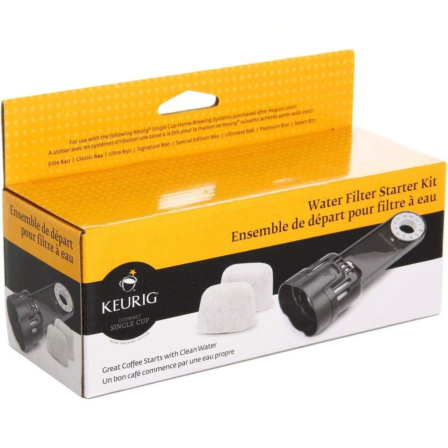 Keurig Gourmet Single Cup Water Filter Starter Kit Replacement - Black - View 1