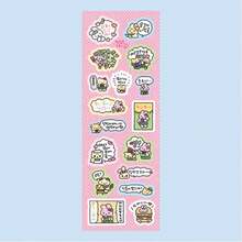 Bộ sticker hoạt hình phong cách Kawaii Retro & Halloween - Hình dán thỏ và động vật dễ thương dùng cho nhật ký, album ảnh và đồ thủ công DIY. - Hình chữ nhật - Xem 17