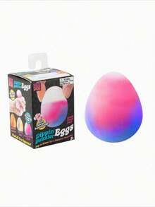 Dippin Dazzler Easter Egg Squishy Toy, Soft Stress Relief Fidget Toy For Anxiety - A - Xem 2