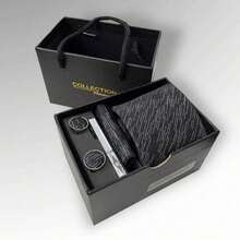 DOZE GOLDEN Premium Quality Traditional Tie Set For Events And Weddings. - 13 Por lo tanto - Ver 1