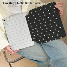 Acrylic Crystal Painted Star Pattern Tablet Protective Case With Stand, Compatible With Samsung A9/A9+/S9/S9FE/A11/A11+/S11/S10 FE/S10 FE+/S10 Lite, A16 2025, Air 11/13, M3 2025, Mini 7 A17, Pro 2024, Air 11/13, M2 2024, Pro 11/13, M4 2024, Pro 12.9, 7/8/9 Gen, 10.2, 10 Gen, 10.9, Air 4/5/6/7/8, 10.9, Pro 11, 4/5/6 Gen, Mini 6, Se 11, Honor, Matepad Se 11, , - Multicolor - View 5