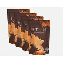 RYZE SUPERFOODS Mushroom Coffee USDA Organic With 6 Adaptogenic Mushrooms 30 Servings New - 盒 - 查看 13