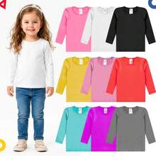 Set Of 4 Girls' Thermal Base Layer Long Sleeve Lined Winter Tops - 彩色 - 查看 17