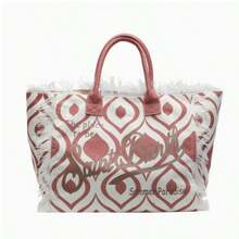 Women Tote Bags - 乾枯玫瑰色 - 查看 2