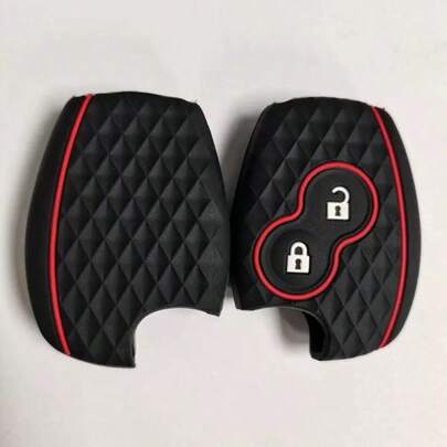 Silicone Key Fob Cover Key Case Protector Cho Renault Trafic, Renault Clio, Renault Duster, Renault Logan, Dacia Sandero Stepway, Dacia Terrano, Almera, Opel Vivaro, Lada Largus