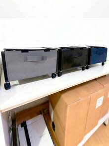 Organizador Antipolvo Zapatero Caja De Almacenamiento - Azul Marino - Ver 7