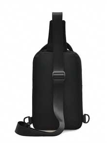 Multifunctional Small Backpack, Casual Crossbody Bag, Outdoor Chest Bag - Black - View 5