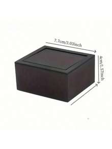 1pc High-End Gift Box, Empty Box, Flip-Top Box, Cufflink Box, Jewelry Box, Storage Box, Gift Box - Multicolor - View 2