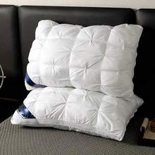 2 Pack Hotel Quality Pillow Checked Ultra Plush Soft Home Bed Pillow, Bed Pillows For Sleeping, Machine Washable, Suitable For Homestays, And Households, Suitable For Those Sleeping On The Back, Abdomen, Or Side - Multicolor - Ver 12