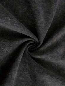 1pcs230g Washed And Used T-Shirt, Front Tito's Handmade Vodka Logo, Back With "AUSTIN TEXAS Tito's HANDMADE Vodka" Circular Text And Brand Logo, Tito's Vodka Theme230g - màu đen - Xem 5