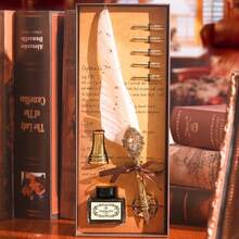 Bút bi thiết kế lông vũ cổ điển thời trang - Nhiều màu - Xem 11