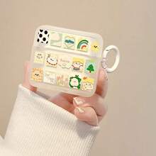 Ốp bảo vệ kiểu hoạt hình, tương thích với tai nghe Apple, chống trầy xước và chống rơi vỡ. - Nhiều màu - Xem 4