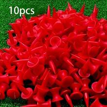 10/20/50pcs Pack Durable Double-Layer ABS Golf Tee, Ideal Golf Accessories For Professional And Amateur Golfers - Red - View 10