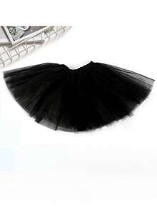 Falda de ballet de tul para niños, falda de tutú para niñas - longitud de la falda de 40 cm - Ver 5
