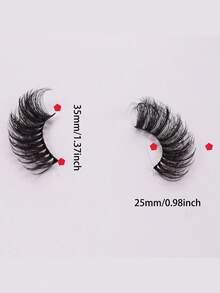 7 Pairs Of 25mm False Eyelashes, Naturally Voluminous And Curled, Defining Your Everyday High-End Charm - View 3