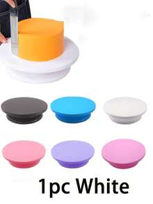 1 chiếc đế xoay, giá đỡ bánh xoay trang trí, giá đỡ xoay nhẹ để vẽ tranh, giá đỡ bánh xoay bằng nhựa, giá đỡ trang trí bánh, giá đỡ bánh tròn chống trượt tự làm, giá đựng kem trang trí bánh xoay. - Nhiều màu - Xem 14