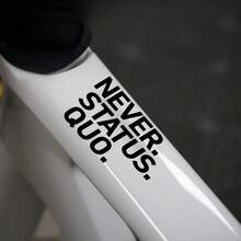 Never Settle Stickers, Bicycle Frame Stickers, DIY Headset Stem Decals, Mountain Bike Decals, Cycling Accessories - Decorative Stickers - View 7