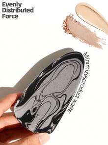 10/15/20个装火箭造型化妆海绵，黑白两色，适用于粉底和散粉，干湿两用，完美上妆。 - 彩色 - 查看 9