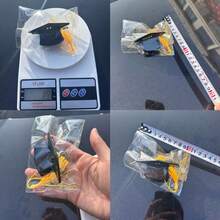 Creative Gold Tassel Graduation Cap Hair Clip - Fashionable Hair Accessory For Women's Graduation Party And Photo Props - Multicolor - View 2