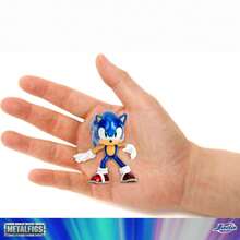 Simba Sonic Figura de metal oficial de Jada Tails, decoración de escritorio de aleación de 2.5 pulgadas - Multicolor - Ver 3