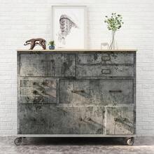 60cm x 3 Meter Industrieller Zementgrauer Vinylfolie - selbstklebende Kunststoffrolle für Möbel, Küche und Schränke - Kontaktpapier Abzieh- und Klebetapete - 1PC - Übersicht 12