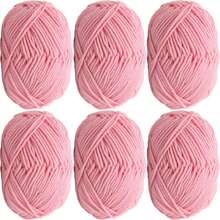 6卷/300克腈纶纱线，适合编织背心、帽子、包包、手工艺品等，每卷50克 - 多款式 - 查看 30