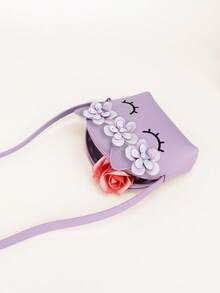 1个儿童斜挎包，可爱卡通时尚小包，男女童通用，可作零钱包 - 斜背包 - 查看 5